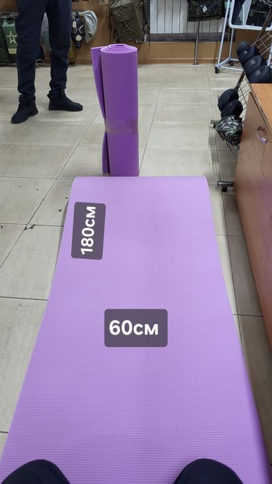 Коврики для фитнеса йога