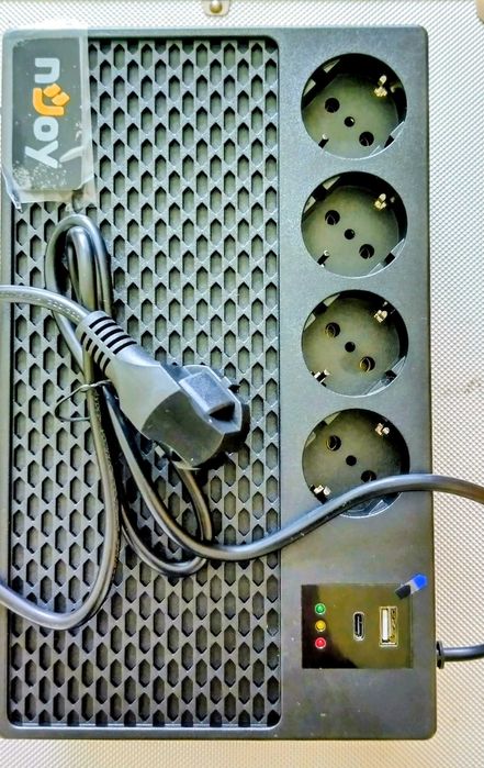 Чисто ново захранване UPS nJoy Renton 650 PLUS - SBLS665TRPCG01B - UPS 650VA/360W