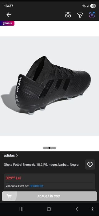 Ghete de fotbal Adidas 43