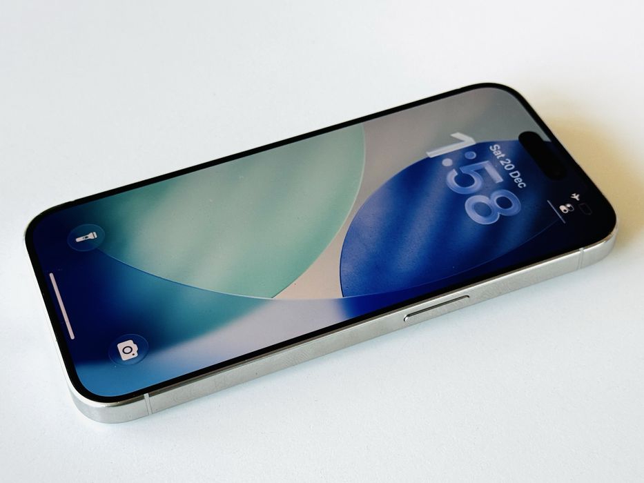 Iphone 15 Pro 128GB White 98% Батерия! Гаранция 6 месеца