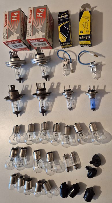 Lot 27buc. becuri 12v diverse