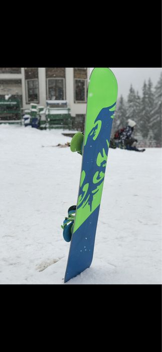 Snowboard Never Summer Proto 154 carbonium series  + Burton Infidel M