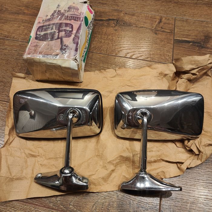 Зеркала на ваз. Корпус металл, хром.