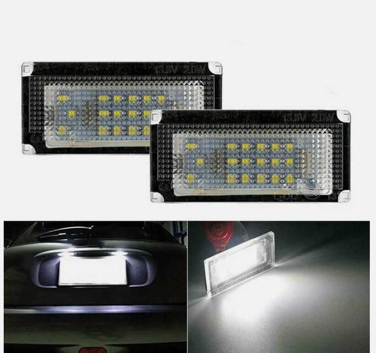 LED плафони за регистрационен номер на Mini Cooper R50,R52,R53