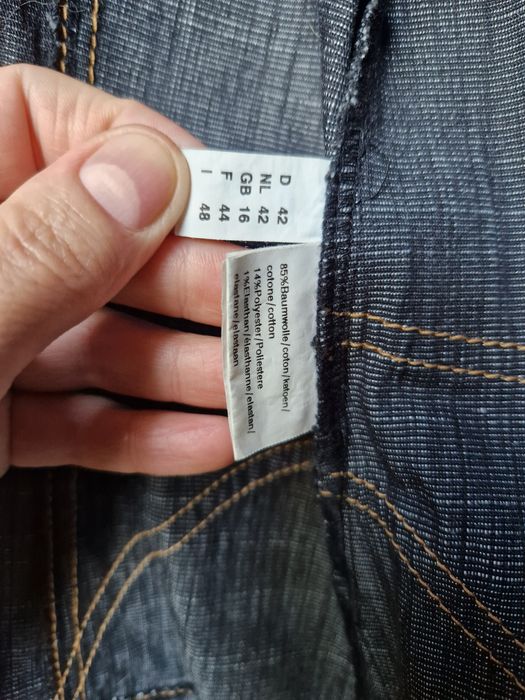 Пиджак джинсовый