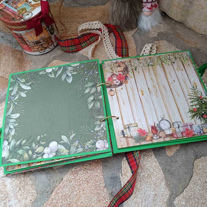 Коледни албуми, ръчна изработка