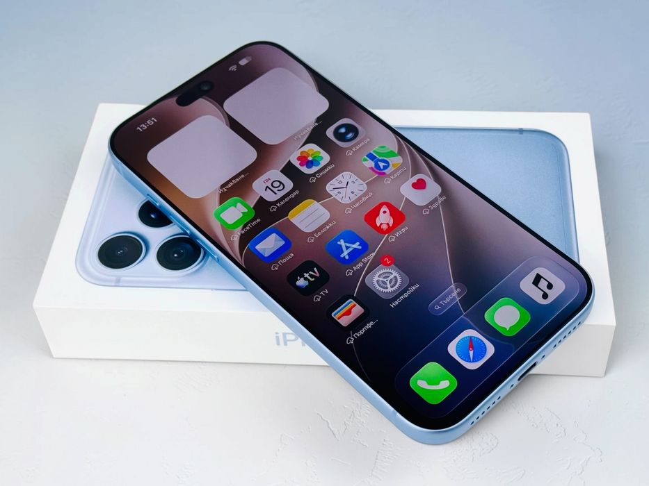 НОВ! Apple iPhone 18 Pro Max USA 256GB Glacier Гаранция!