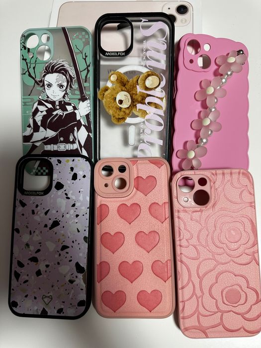 Vând iPhone 13, 128 GB, Roz, impecabil