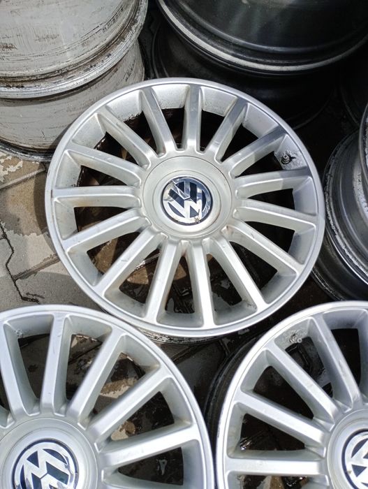 4 jante5x112 R17originale feiton Tiguan T-rok passat CC b7 b8 golf 5 6