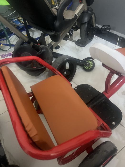 Велосипед двухместный детский