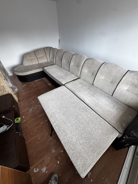 Canapea tip coltar extensibila 3 piese