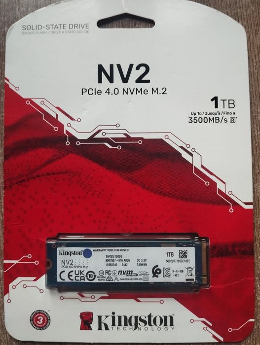 SSD Kingston SNV2S/1000G 1000 Гб