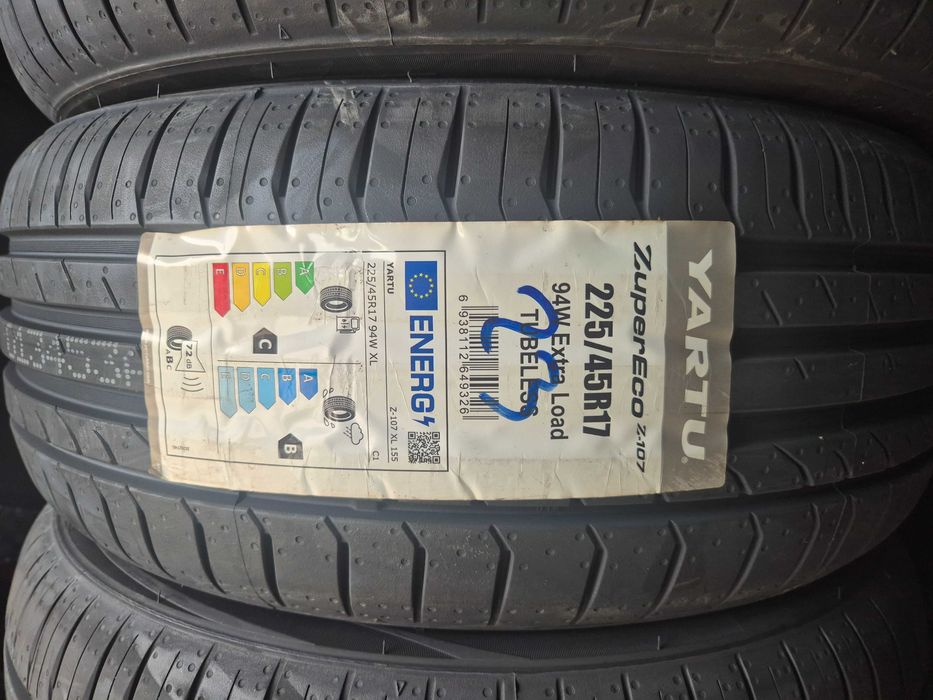 Anvelope de VARA - 225/45/17 94W XL - YARTU Zuper ECO - NOU - DOT 2023 ! SUPER PRET / OFERTA !!
