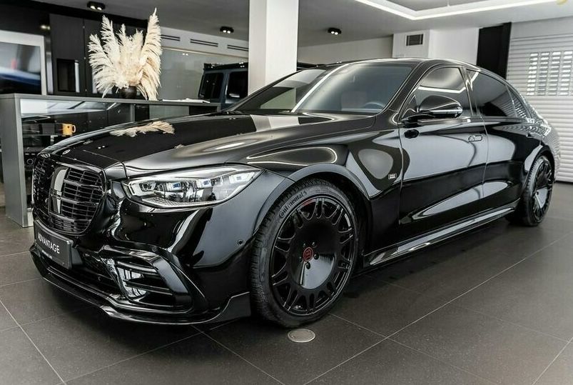 BRABUS B50 пакет W223 S класа S580 63 AMG line В223 спойлер джанти АМГ
