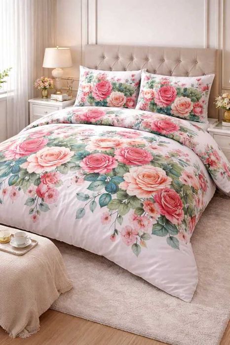 Памучен плик за спално бельо - различни десени и размери за уютен сън!