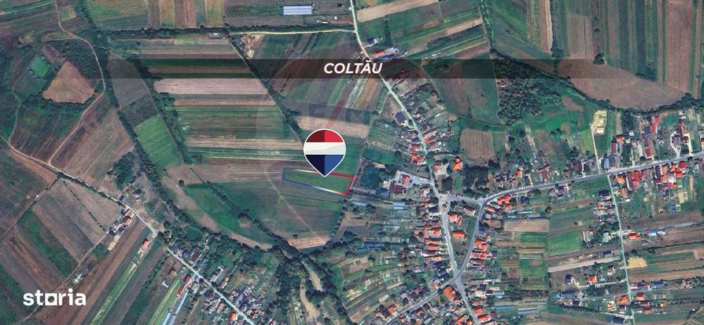 Parcele de teren de vânzare | Coltău | 750-902 mp