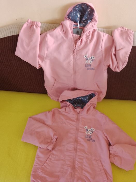 Якета PRIMARK 122р.2бр.Преходни якета и блузки