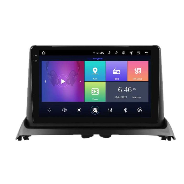 Navigatie Dedicata Renault Clio 2 (1998-2012), 9Inch, WiFi, Carplay