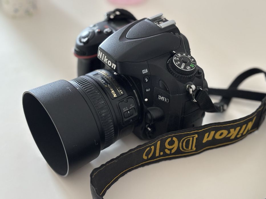 Vand nikon d610 cu obiectiv 50mm