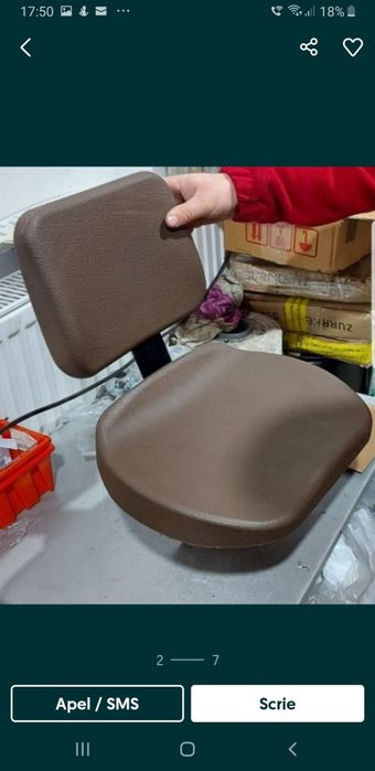 Scaun pasager tractor john deere original preț 910 lei tva inclus se