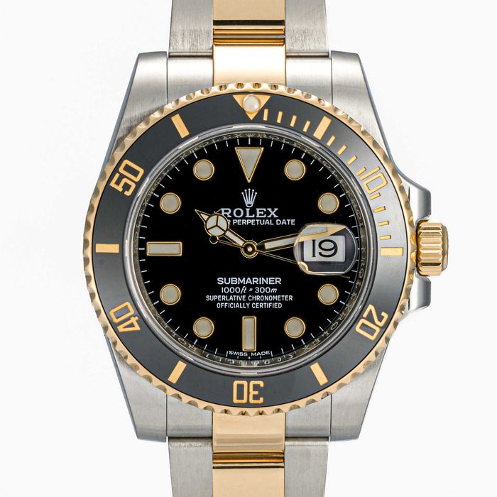 Rolex Submariner Date Steel & Yellow Gold 116613LN