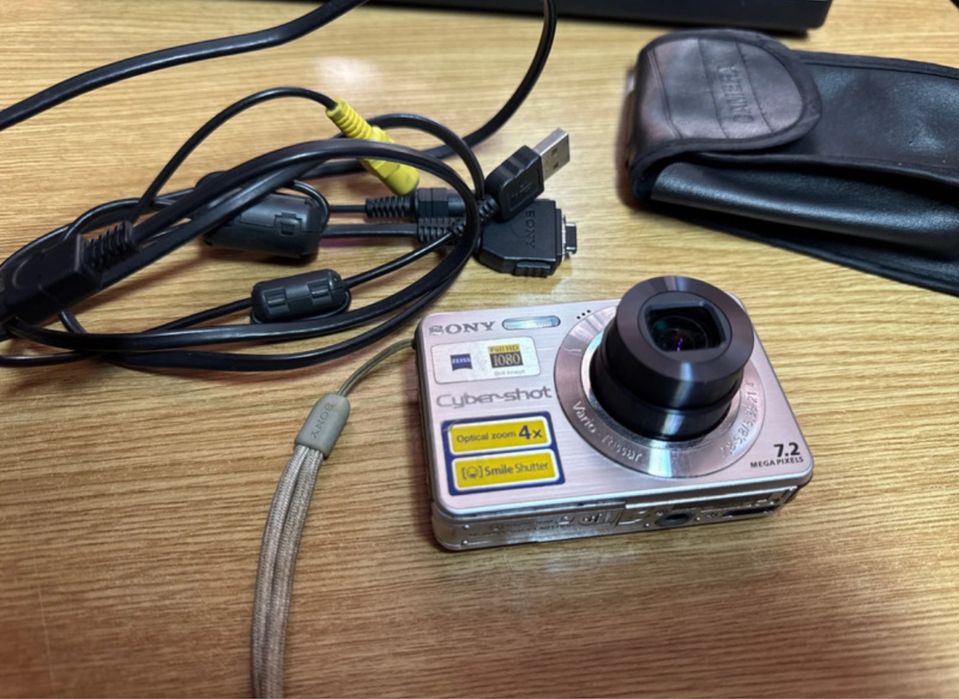 Camera cyber-shot 7.2 MP gri