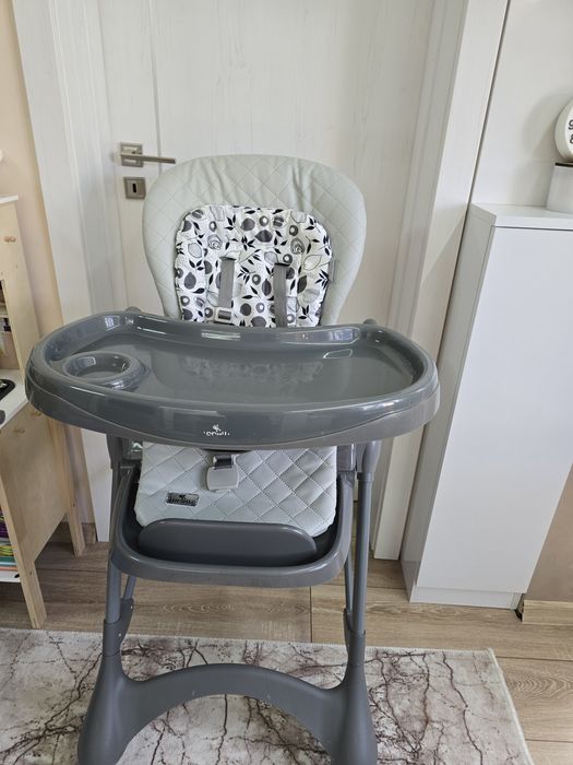 Стол за хранене Lorelli Bellissimo Cool Grey PU Leathe