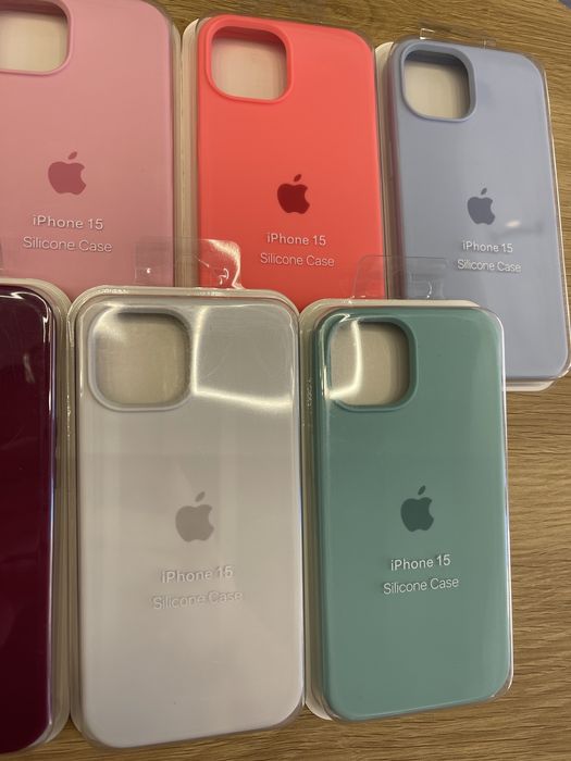 Силиконов кейс iPhone 15 15 Pro 15 Pro Max