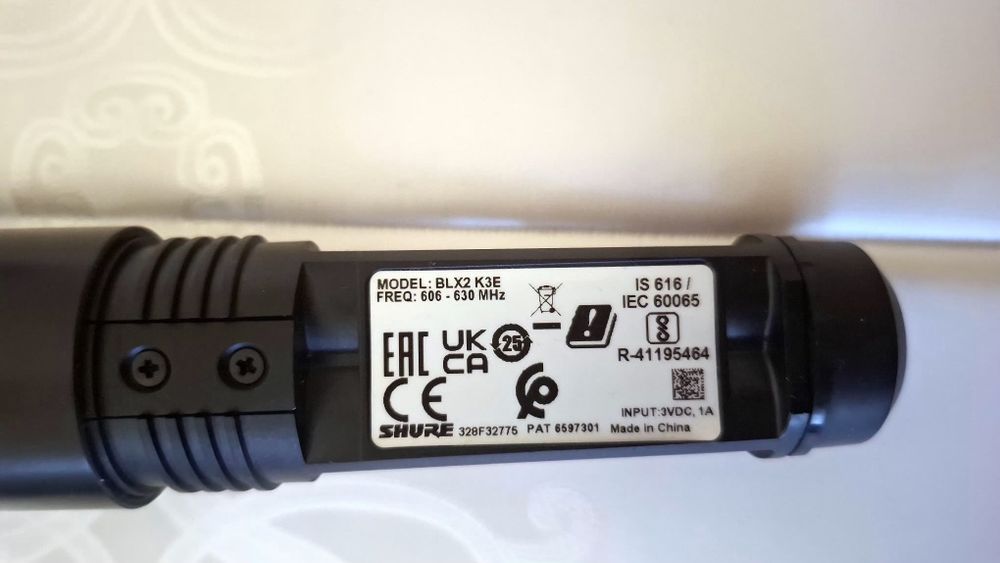 Радиомикрофон Shure BLX24E/B58 K3E Beta 58A