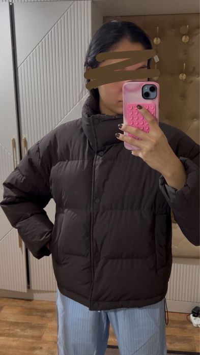 Пуховик Uniqlo S размер
