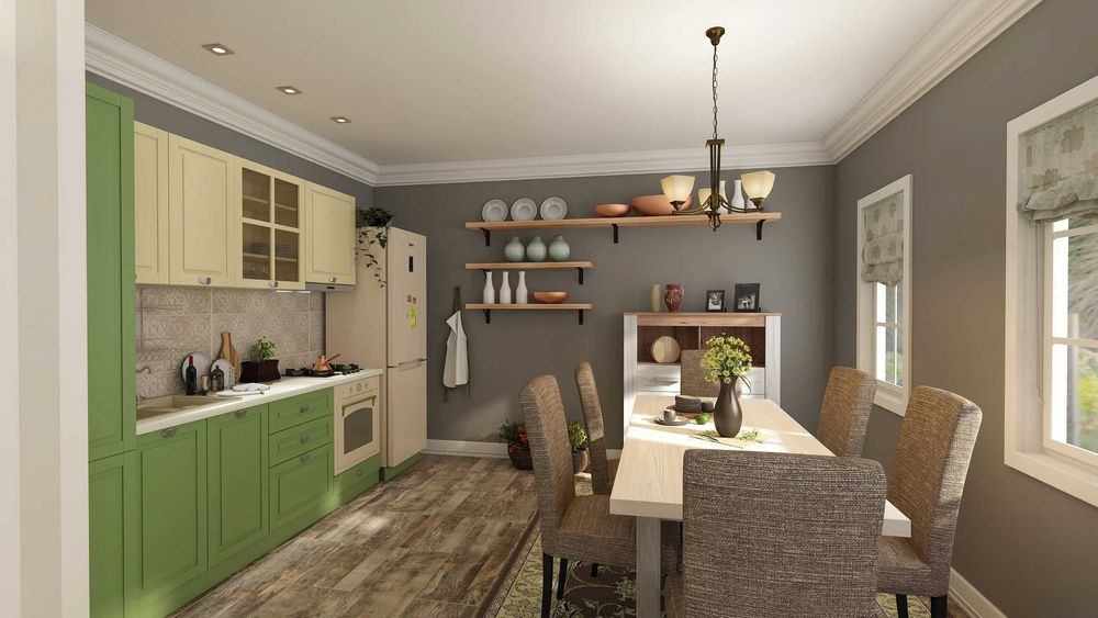 Lustra Baldo KL2546, 3xE27, crem+bronz