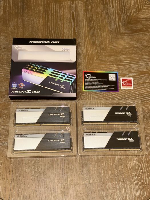 RAM DDR4 G.Skill Trident Z Neo 32GB 3600MHz CL16 (4x8GB)