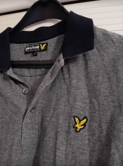 Чисто нова оригинална фланелка с яка Lyle & Scott