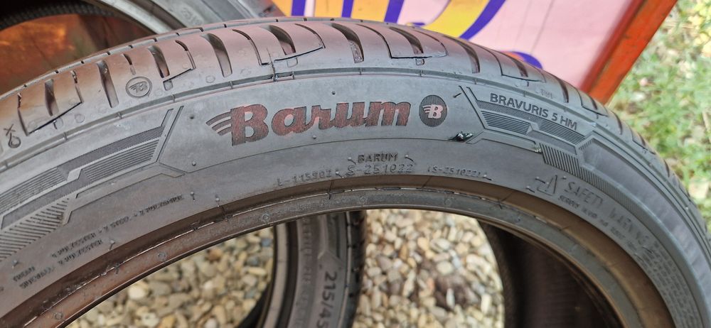 2 Anvelope ca noi Barum 215 45 R18 de vara