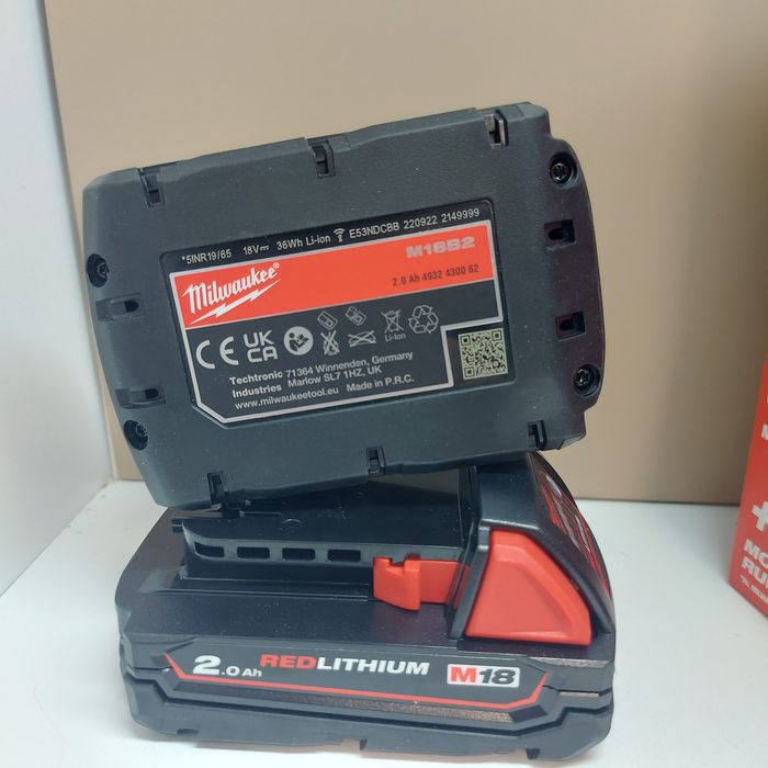 Нови батерии Milwaukee M18