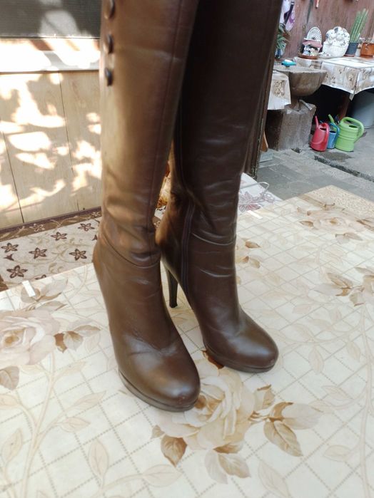 Ботуши Gi Anni от естествена кожа