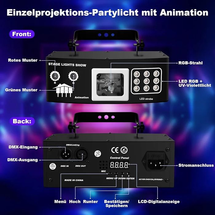 Professional Disco Light Party Light, Party Light ith DMX 512