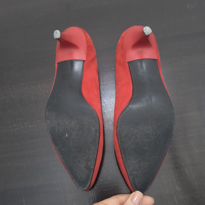 Pantofi piele naturală întoarsă Carina 40, potriviți 39