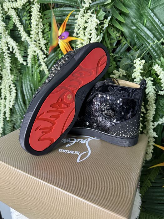 Christian Louboutin High Multi Black Spikes