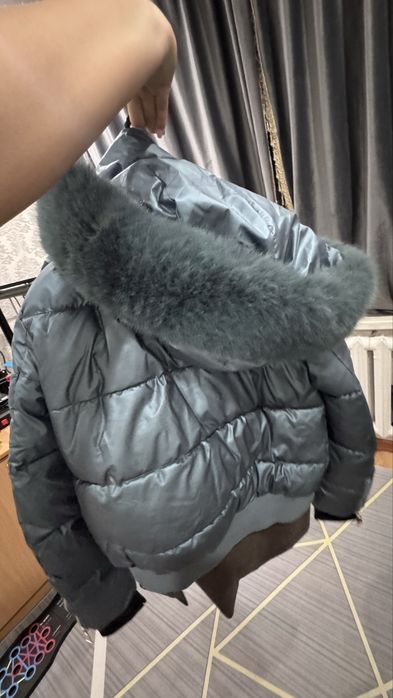 Куртка зимняя короткая теплая