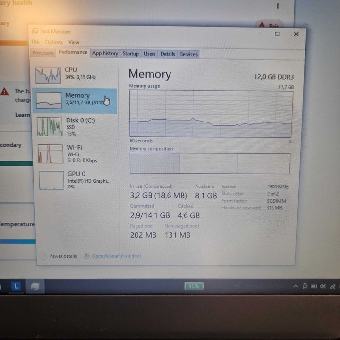 Laptop Lenovo ThinkPad T440 - 256GB SSD, i7 4600 CPU, 12GB RAM
