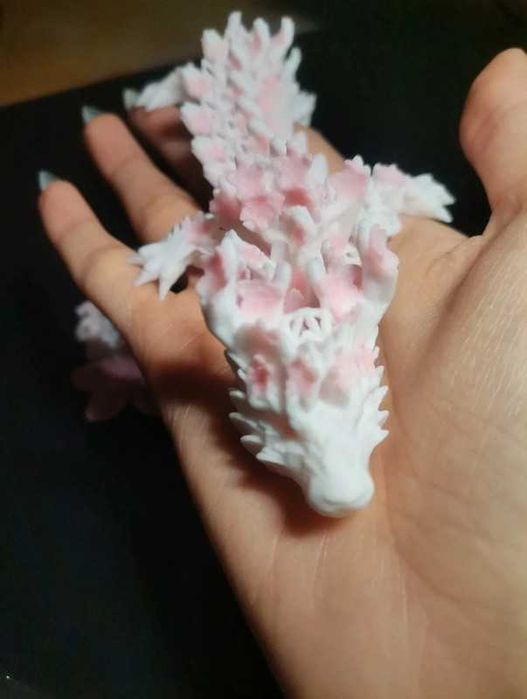 Dragon Sakura articulat Printat 3D Jucarie dragon
