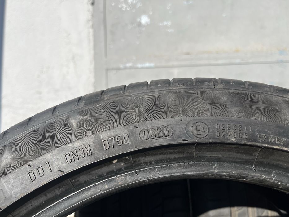 4 бр. летни гуми 205/45/17 Continental 6 mm DOT 0320