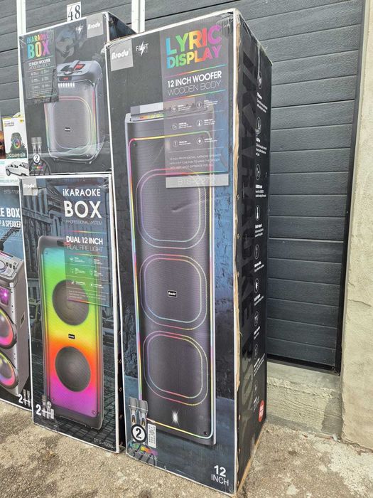 Boxa portabila Bluethooth MP3 USB FM BRODU BTS-2272 300W