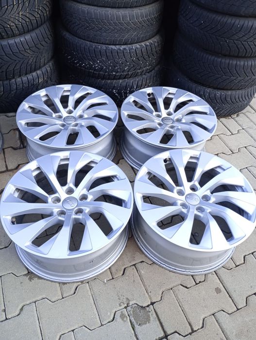 4jante aliaj 5x112 R18originale audi A3 A4 A5 A6 A8 Q5 allroad Quattro