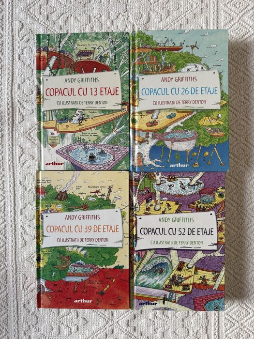 Serie 4 volume Copacu cu 13 etaje