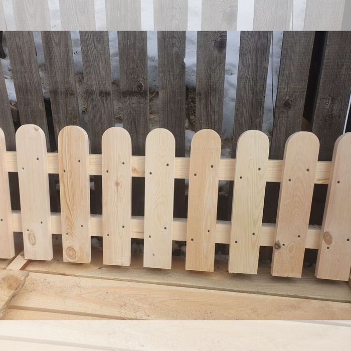 Штакетник деревянный на заказ