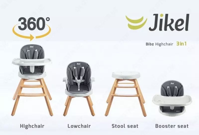 Стульчик для кормления Bibz от Jikel