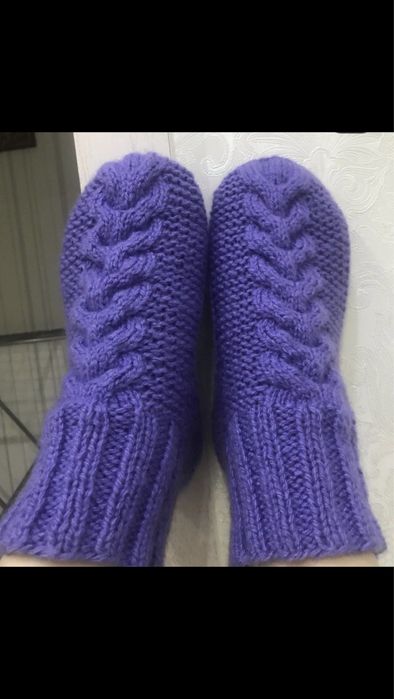 Вязанные носки для всей семьи