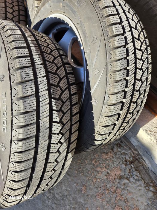 205 60 16 чисто нови зимни гуми с джанти мерцедес